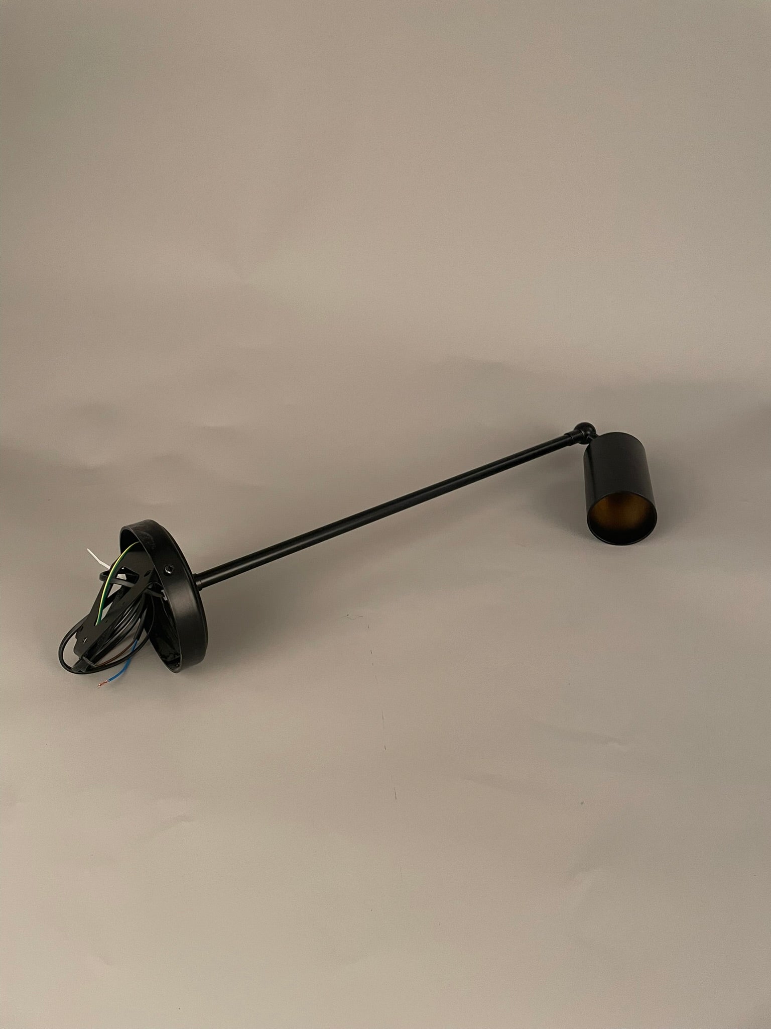 Bespoke Directional Wall Light, Matte Black 50cm IP20 - Subtle Wear