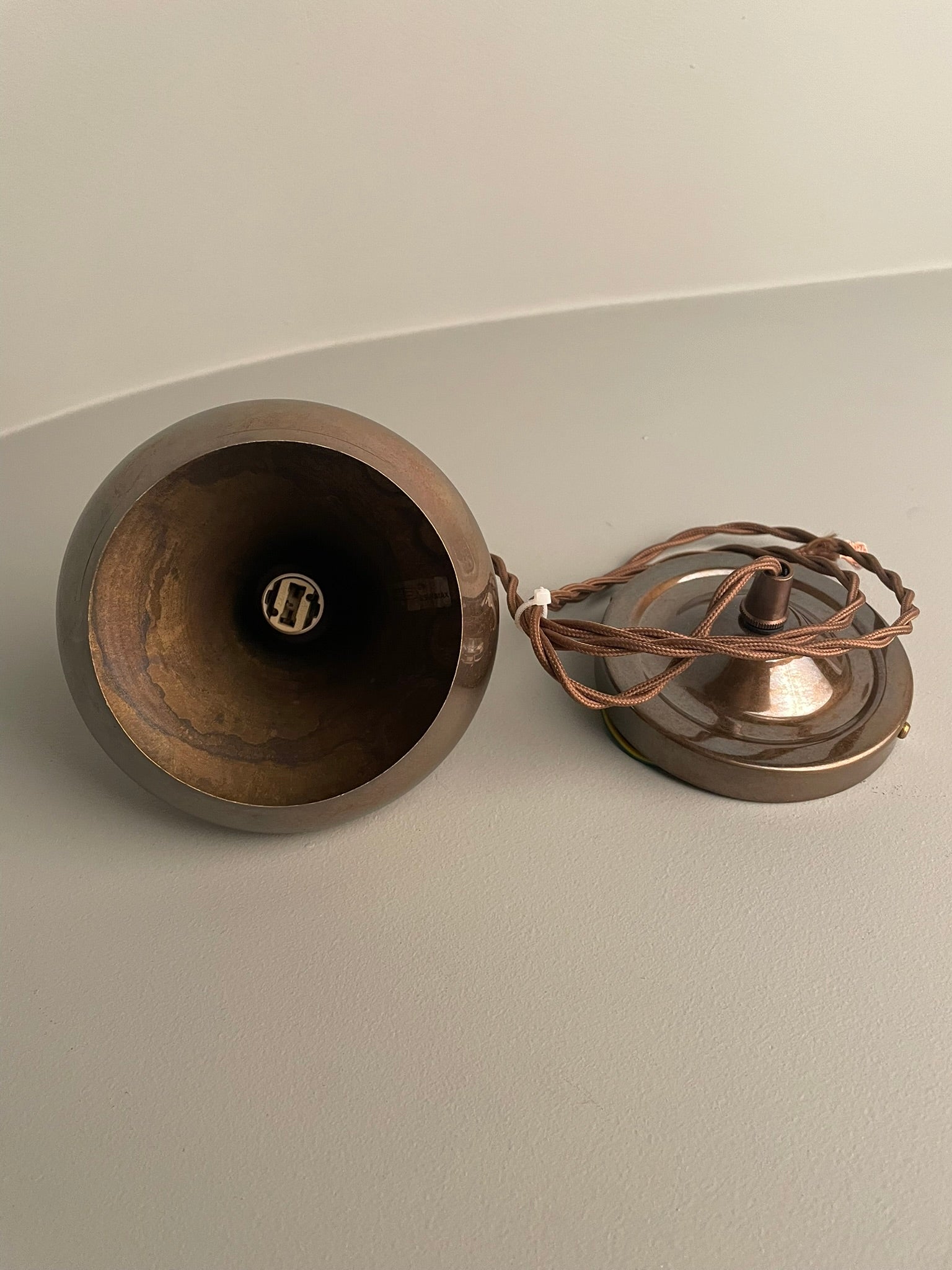 Amina Moroccan Brass Pendant Light 13cm IP20 - Subtle Wear