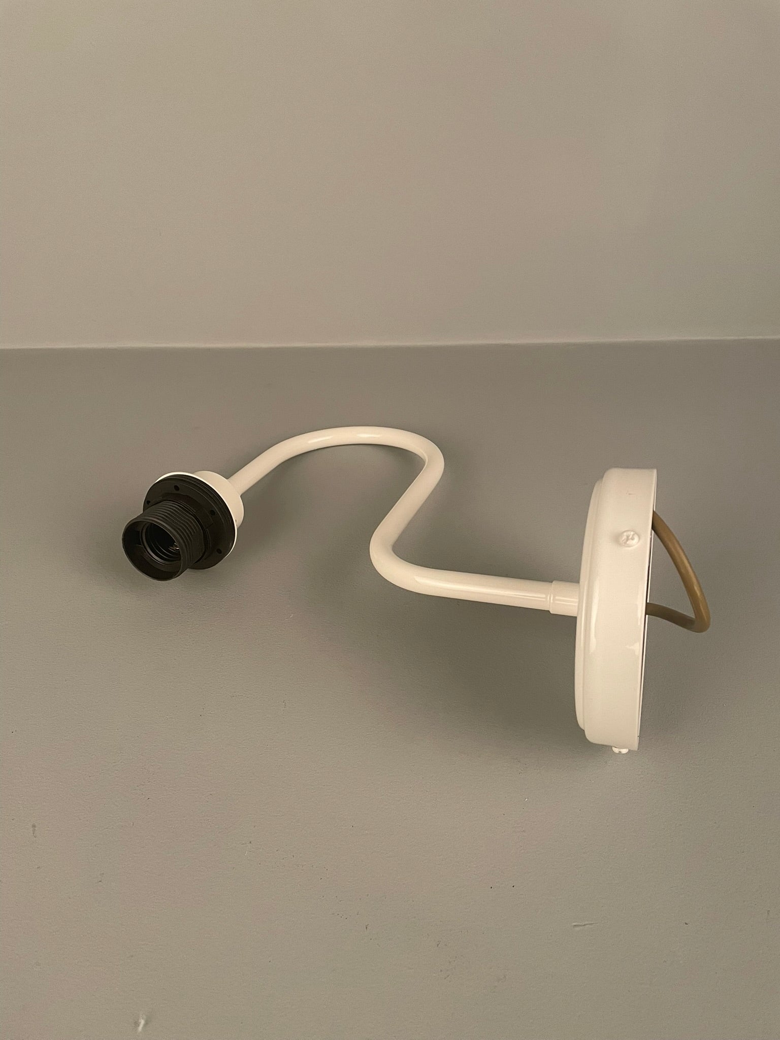 Pelagia Opal Globe Swan Neck Wall Light 20cm IP44 - Subtle Wear
