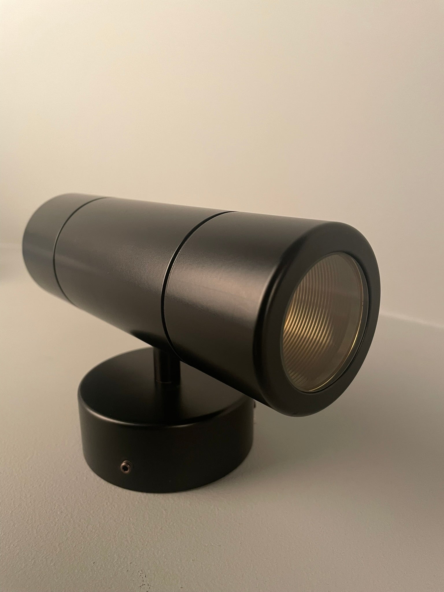 Lana Up / Down Brass Wall Light 17.5cm IP44 / IP65 - Subtle Wear