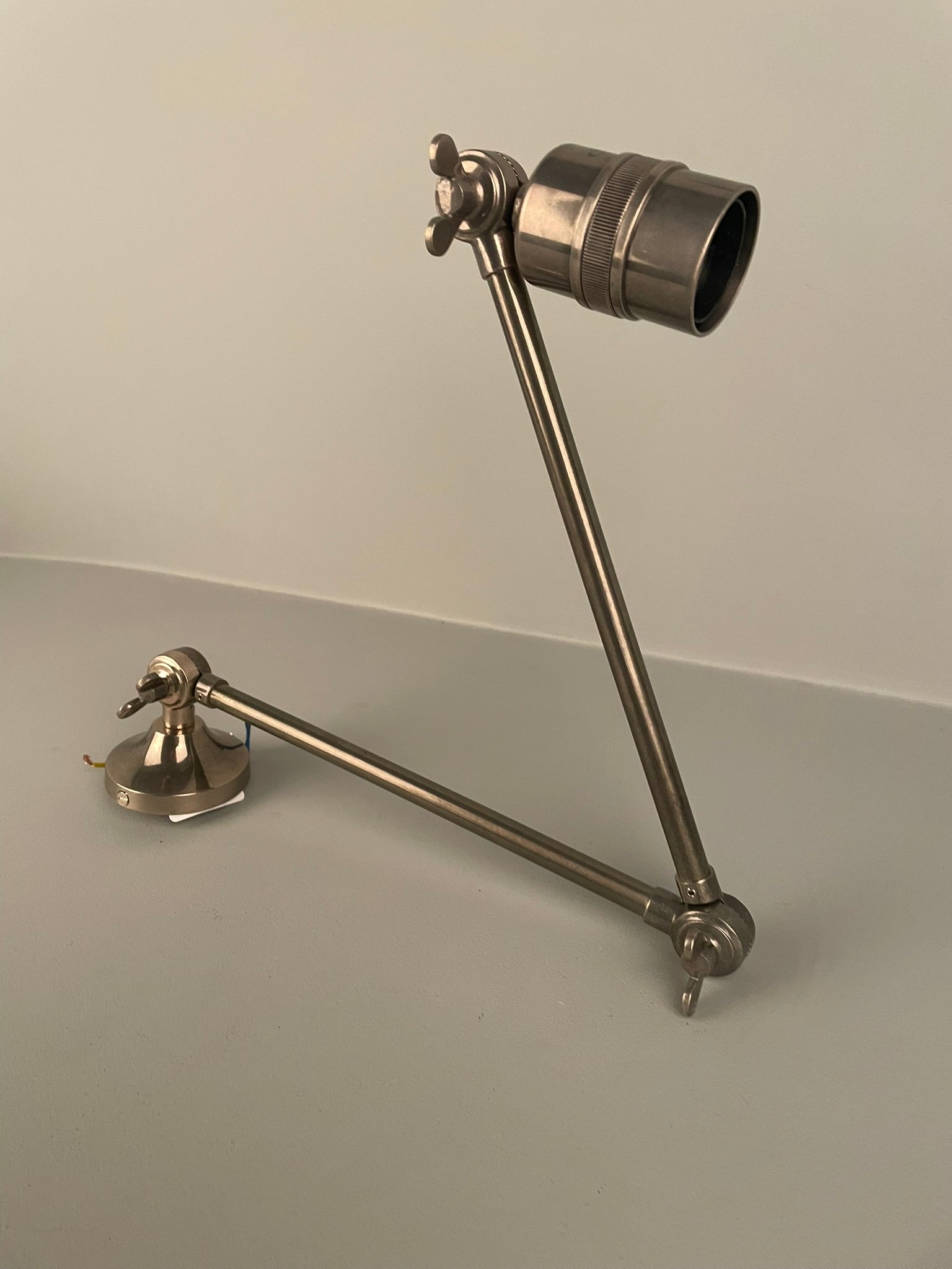 Rio Adjustable Industrial Wall Light 37cm IP20 - Subtle Wear
