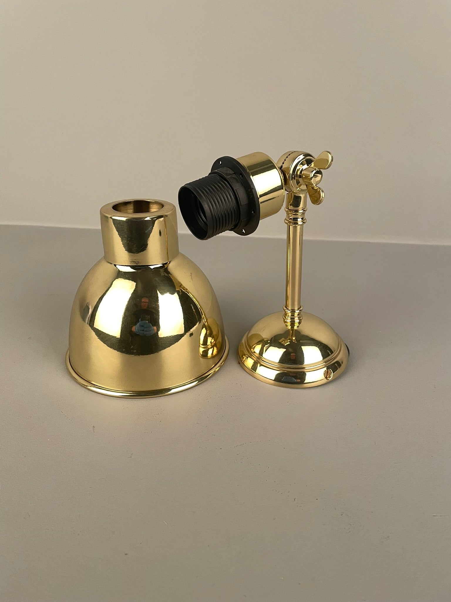 Baku Vintage Adjustable Wall Light 15cm IP20 - Subtle Wear
