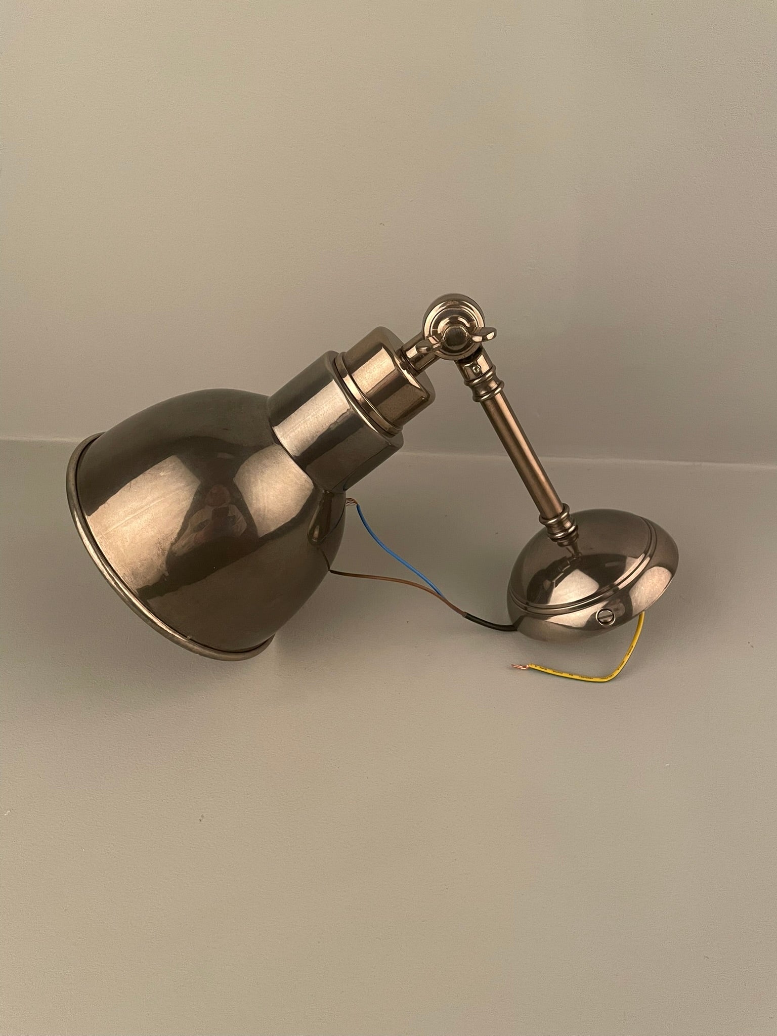 Baku Vintage Adjustable Wall Light 15cm IP20 - Subtle Wear
