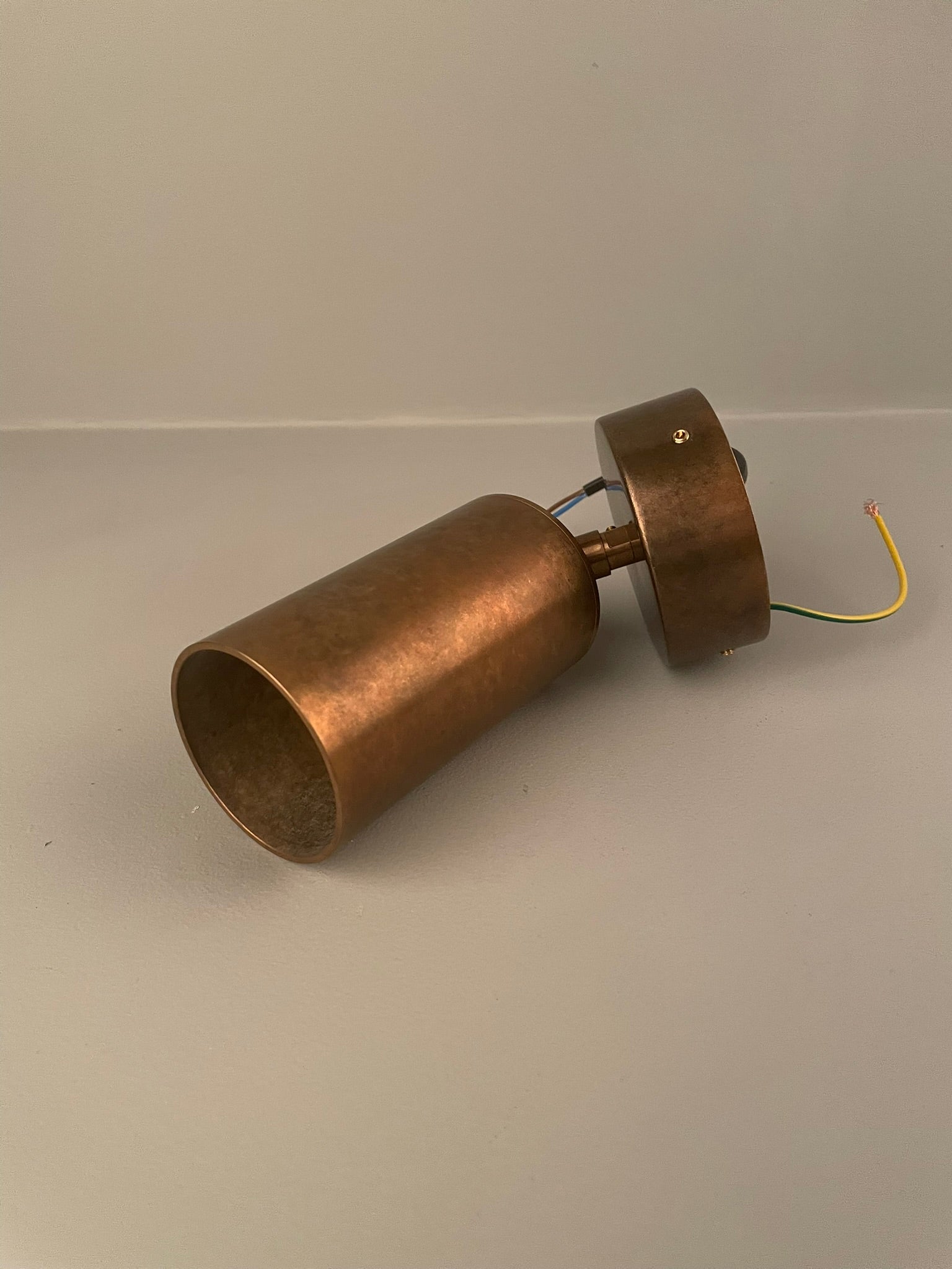 Evanston Directional Brass Ceiling Spotlight 8.5cm IP20 - Subtle Wear