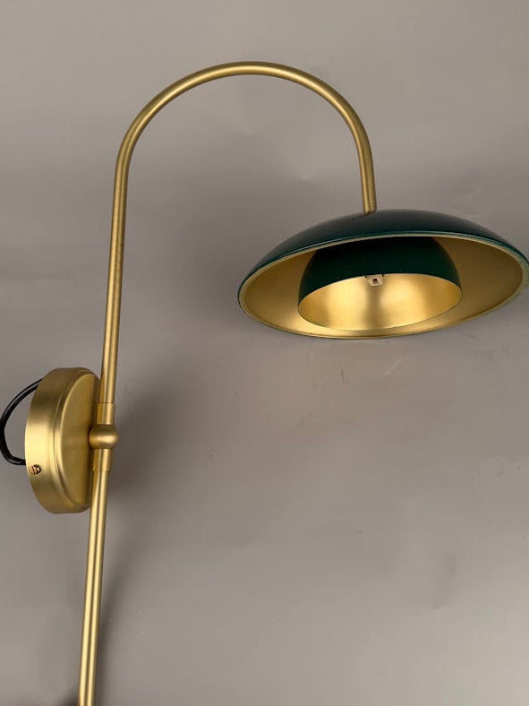 Marrakesh Art Deco Arc Wall Light 60cm IP20 - Wear and Tear