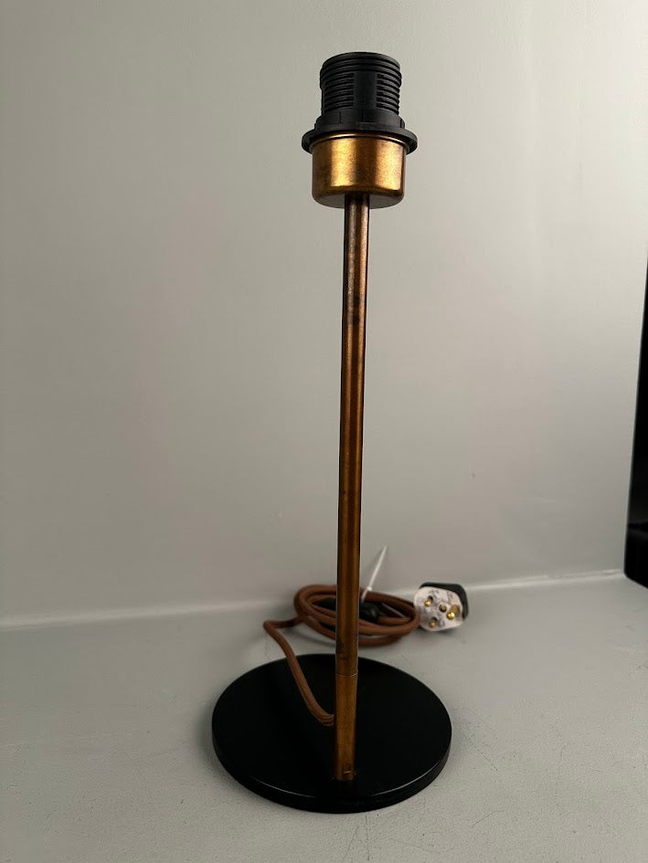 Bespoke Vintage Brass Table Lamp - Wear and Tear