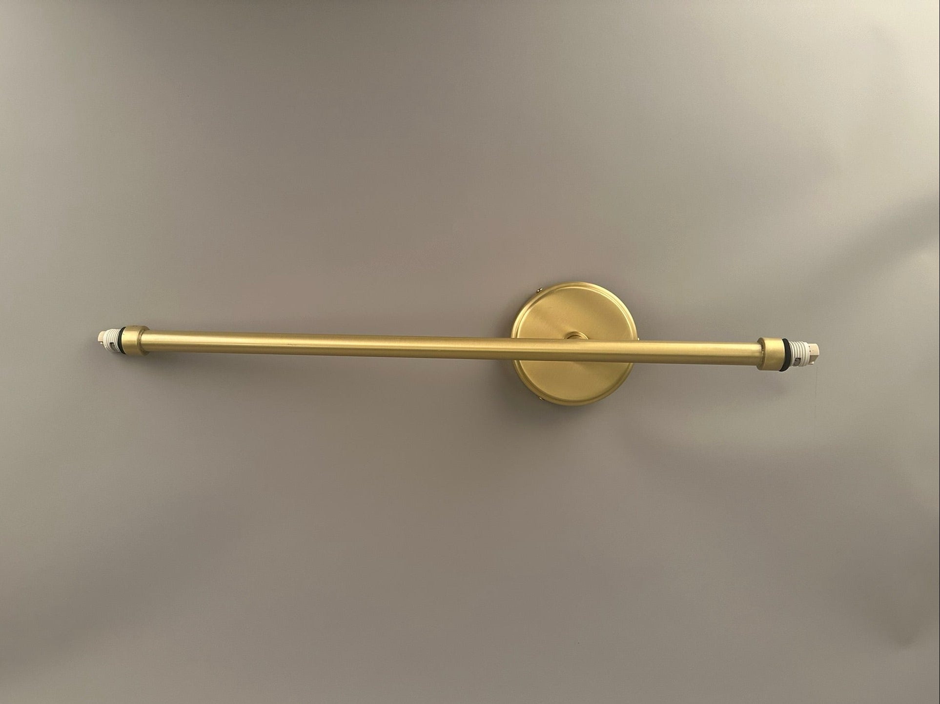 Gunning Double Globe Slim Bathroom Ceiling Light 71cm IP44 - Subtle Wear