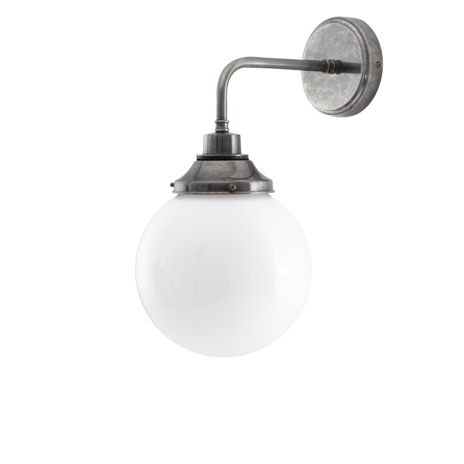 Pelagia Opal Globe Wall Light 20cm IP44 - Subtle Wear