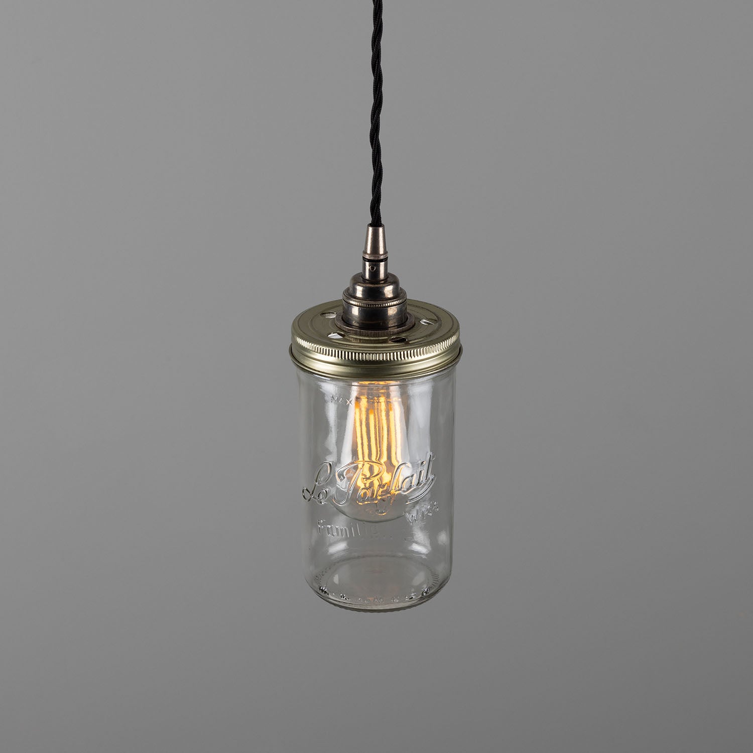 Jam Jar Pendant Light 17cm IP20 - Like New