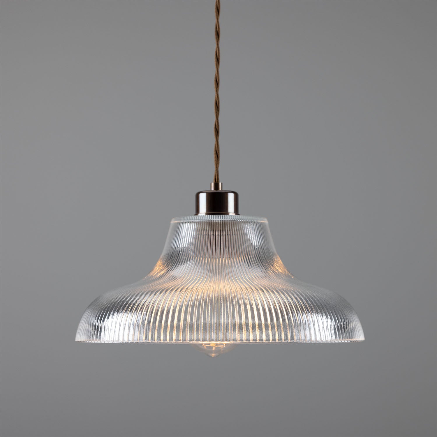 Mono Vintage Railway Pendant Light 30cm IP20 - Subtle Wear