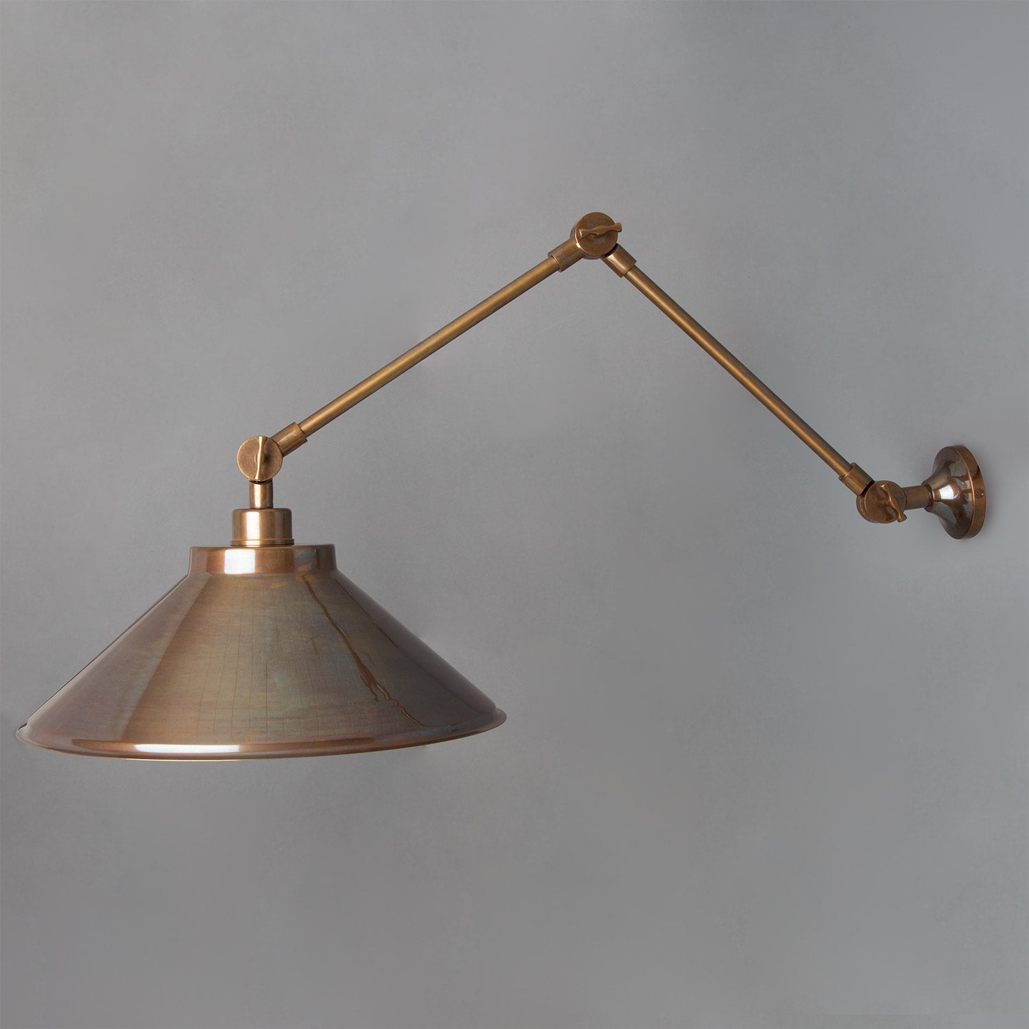 Rio Adjustable Industrial Wall Light 37cm IP20 - Subtle Wear