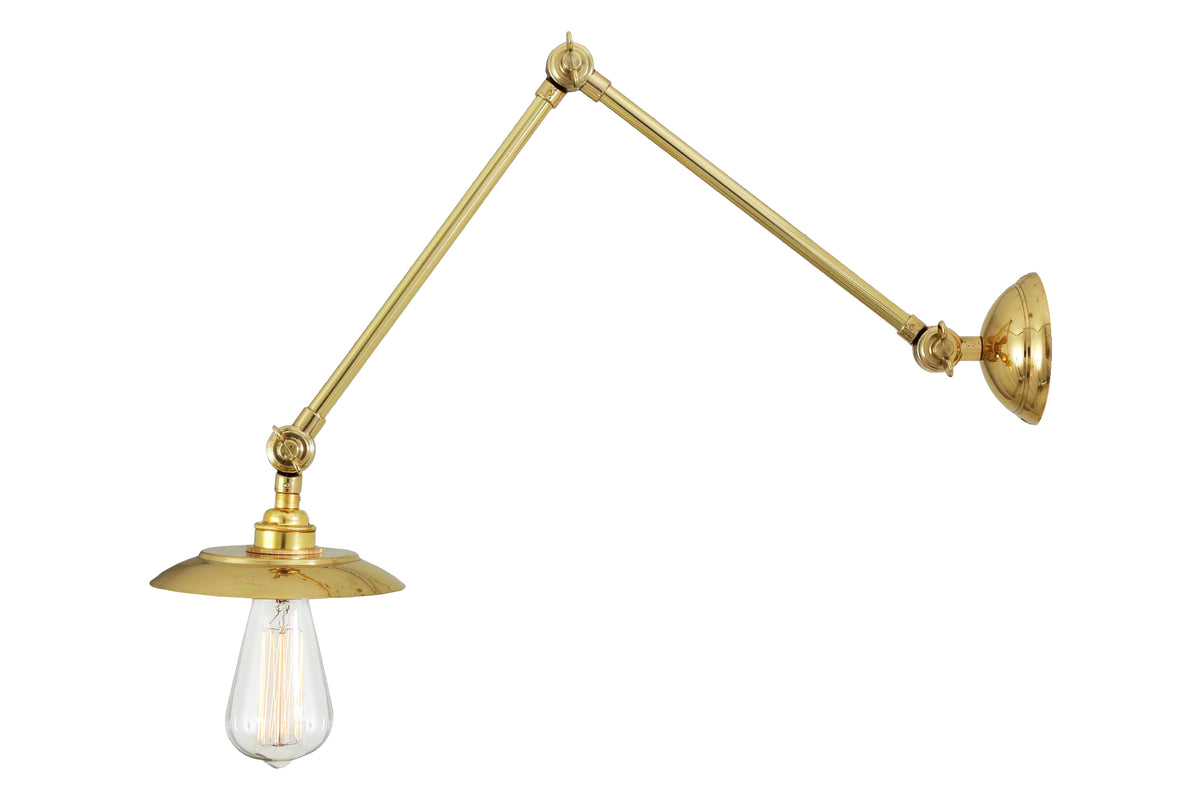 Reznor Vintage Adjustable Arm Bare Bulb Picture Light 72cm IP20 - Like New
