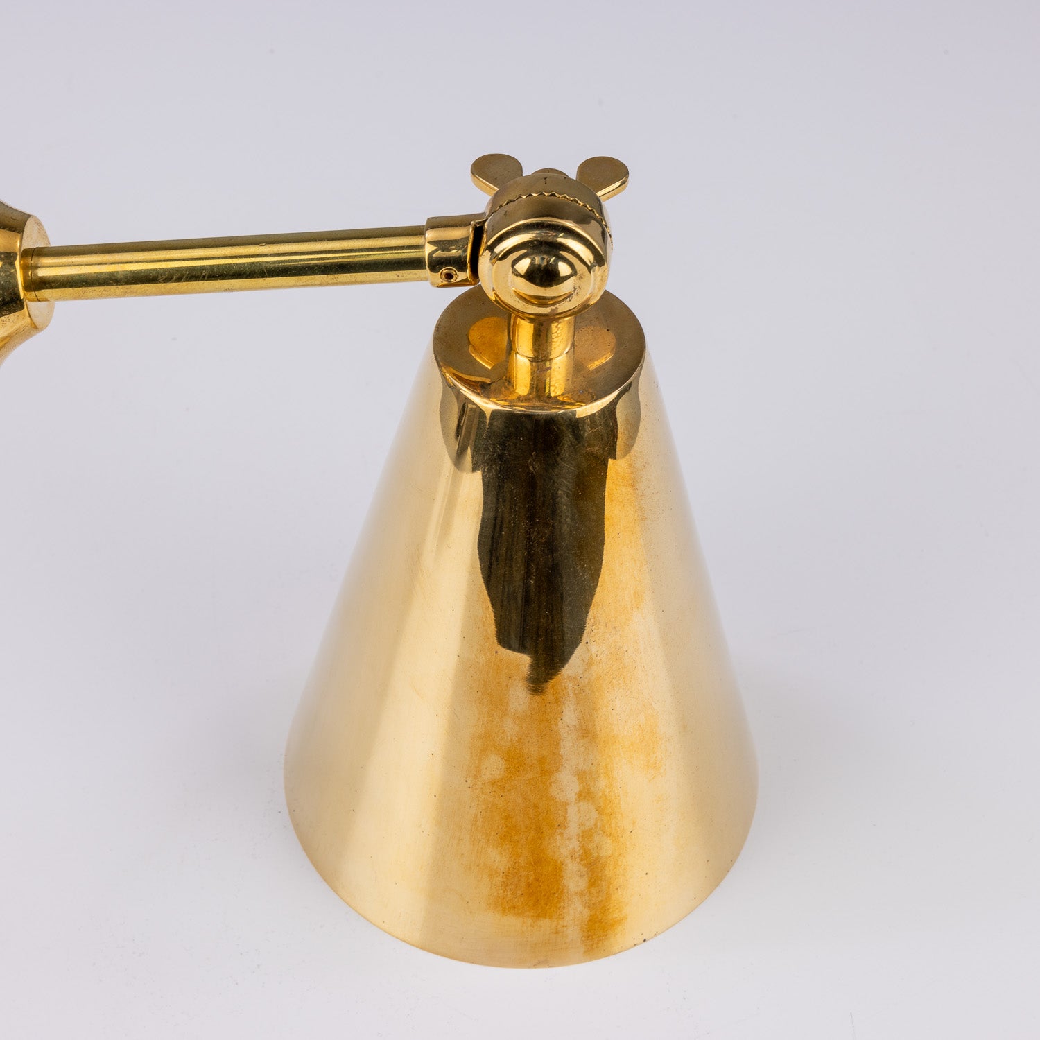 Moya Adjustable Brass Wall Light 14cm IP20 - Subtle Wear