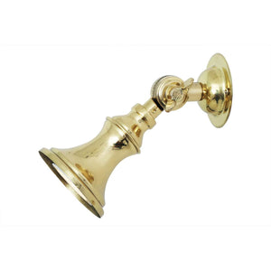 Accra Traditional Small Brass Spotlight 8cm IP20 - View 5