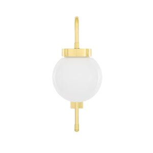 Auburn Wall Light | Polished Brass | Clear Glass - View 6