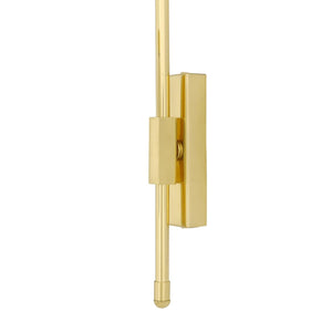 Auburn Wall Light | Polished Brass | Clear Glass - View 8