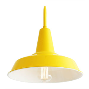 Hex factory industrial wall light - View 6