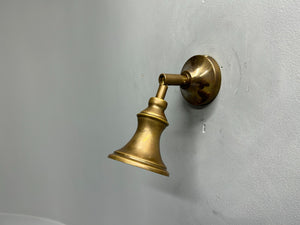 Stockton Adjustable Brass Vintage Wall Light 14cm IP20 - View 3