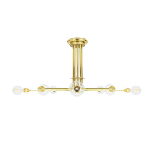 Irbid Modern Flush Chandelier, Eight-Arm - View 4