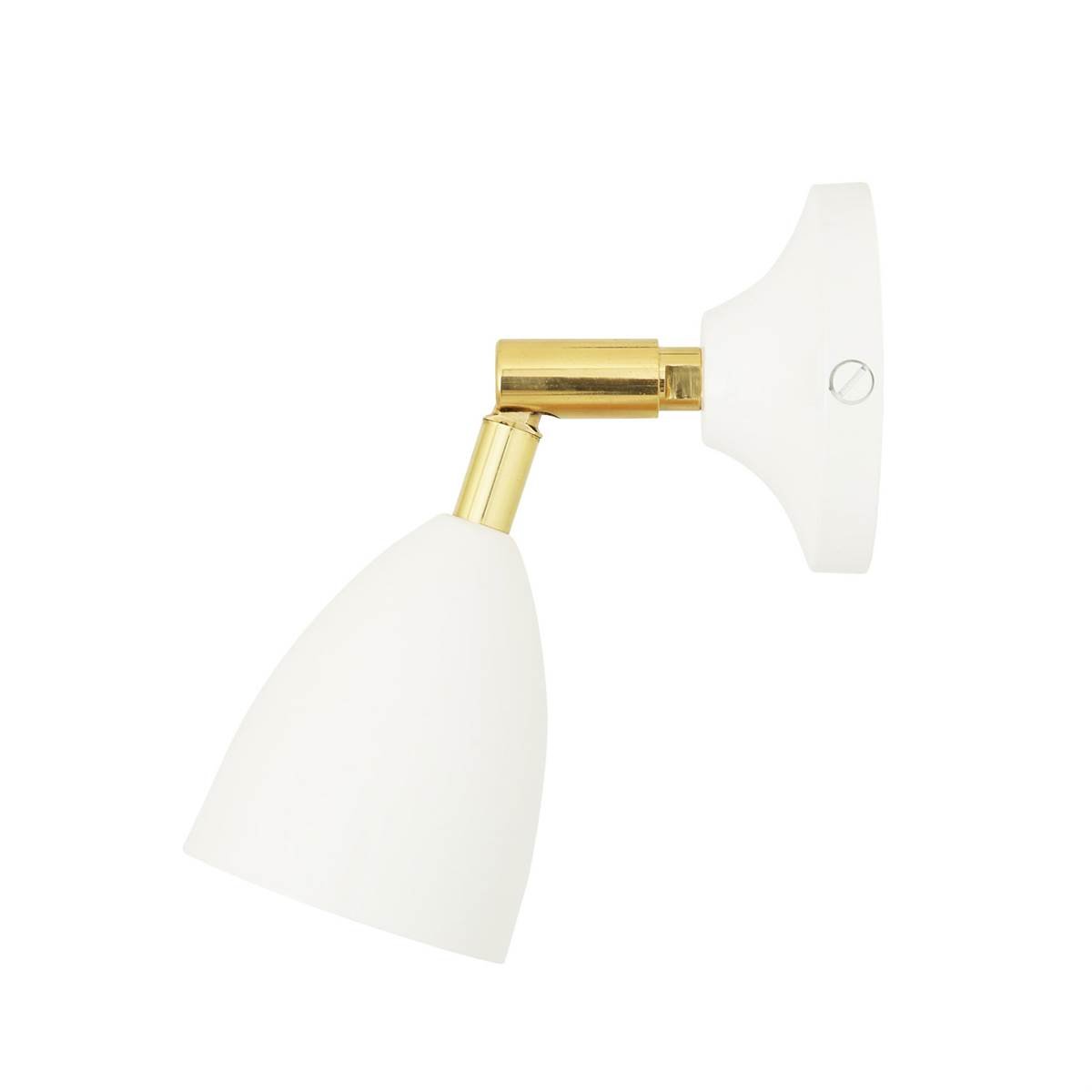 Lainio Brass Vintage Wall Spotlight 8cm IP20 - View 2