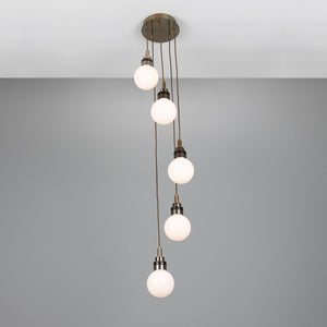 Seoul Bathroom Cluster Pendant IP65, 3-5 Light - View 14