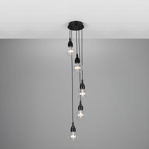 Seoul Bathroom Cluster Pendant 130cm IP65 3-5 Light