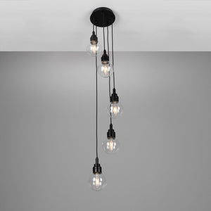 Seoul Bathroom Cluster Pendant 130cm IP65 3-5 Light