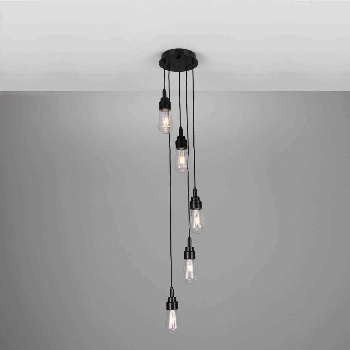Seoul Bathroom Cluster Pendant IP65, 3-5 Light - View 2