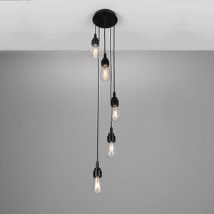 Seoul Bathroom Cluster Pendant 130cm IP65 3-5 Light