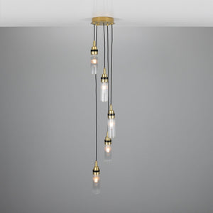 Seoul Bathroom Cluster Pendant IP65, 3-5 Light - View 35