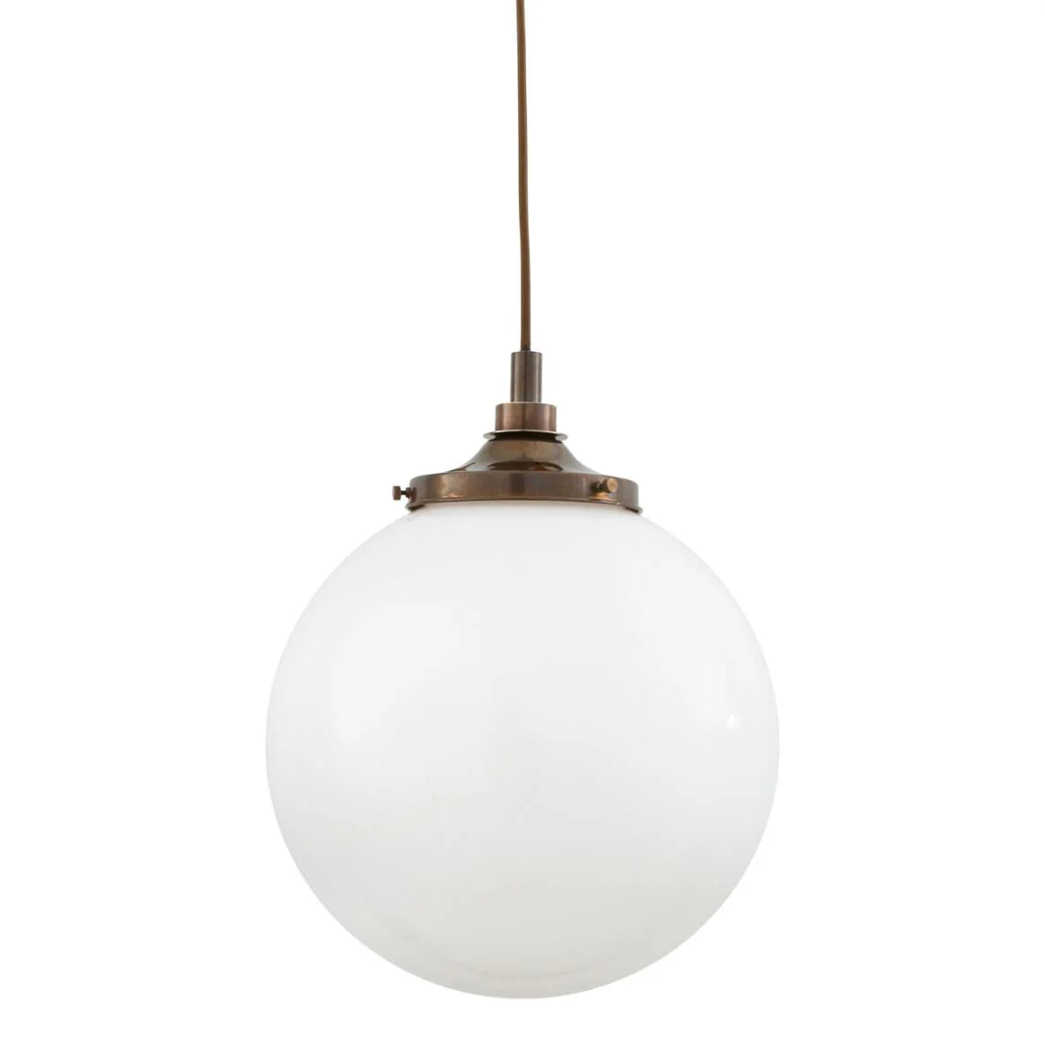 Pelagia Opal Globe Pendant Light 35cm IP44 - Subtle Wear