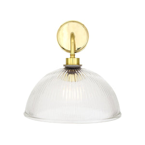 Maris Prismatic Glass Bathroom Wall Light IP65 - View 2