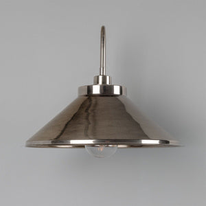 Nerissa Brass Swan Neck Wall Light 37.5cm IP65 - View 8