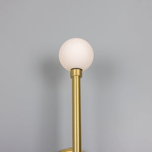 Monto Double Globe Slim Bathroom Wall Light 61cm IP44 - View 21