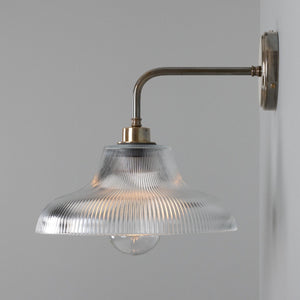 Mono Vintage Railway Glass Bathroom Wall Light 30cm IP65 - View 9