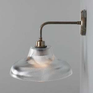 Mono Vintage Railway Glass Bathroom Wall Light 30cm IP65 - View 12