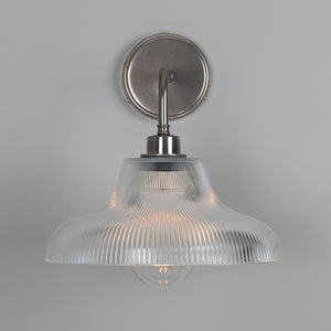 Mono Vintage Railway Glass Bathroom Wall Light 30cm IP65 - View 14