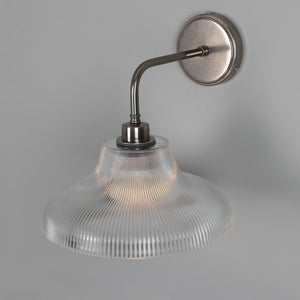 Mono Vintage Railway Glass Bathroom Wall Light 30cm IP65 - View 16
