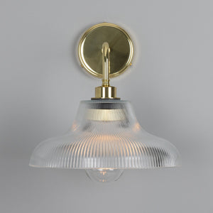 Mono Vintage Railway Glass Bathroom Wall Light 30cm IP65 - View 20