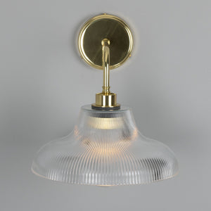 Mono Vintage Railway Glass Bathroom Wall Light 30cm IP65 - View 23