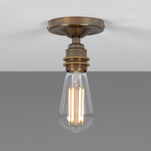 Bexter Vintage Flush Ceiling Light 10cm IP20 - View 2