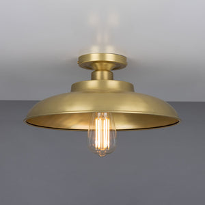 Telal Industrial Factory Flush Ceiling Light 32cm IP20 - View 8
