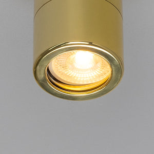 Quin Brass Cylinder Downlight - View 9