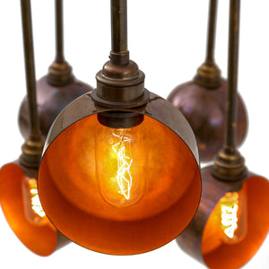 San Jose Modern Chandelier | Polished Brass - View 10