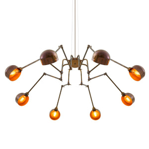 San Jose Modern Chandelier | Polished Brass - View 6
