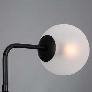 Oklahoma Glass Globe Chandelier, Eight Light - View 5