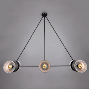 Eclipse Chandelier | Matt Black - View 11