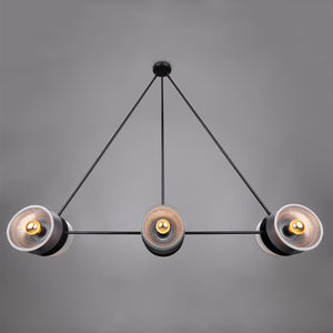 Eclipse Chandelier | Matt Black - View 12