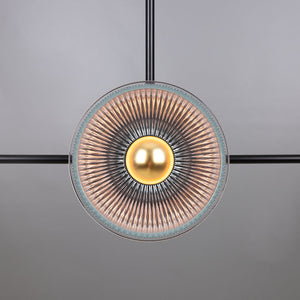 Eclipse Chandelier | Matt Black - View 14