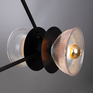 Eclipse Chandelier | Matt Black - View 15